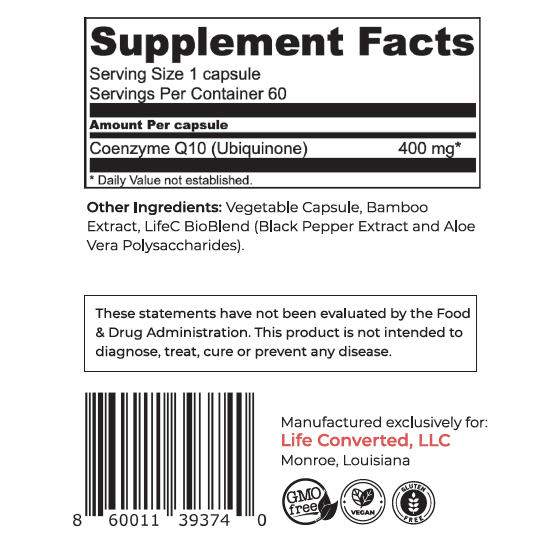 LifeC COQ10 Ubiquinol