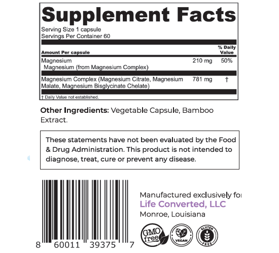 LifeC Magnesium Complex