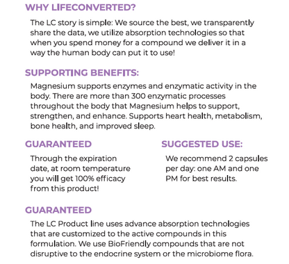 LifeC Magnesium Complex